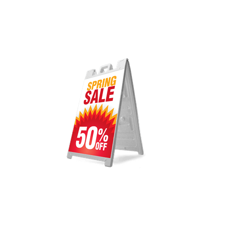 A-Frame Sidewalk Sign