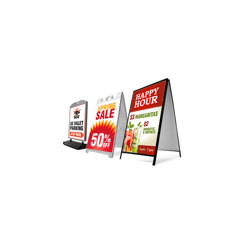 A-Frame Sidewalk Sign